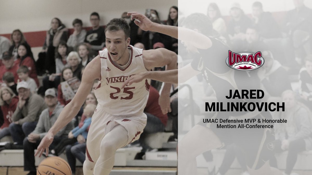 BLC_MensHoops's tweet photo. 🚨 Congratulations to @Milinkovich20 on receiving UMAC Defensive MVP &amp; Honorable Mention All-Conference Honors‼️ Jared finished his senior season averaging 10.1ppg, 4.7reb, 2.8 assists, and 1.1 steals. #Brotherhood https://t.co/zgviJbpvVs