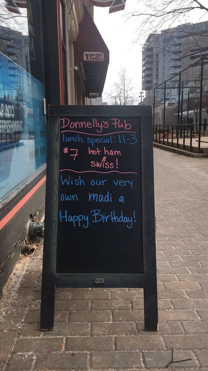 Happy birthday to Madi!