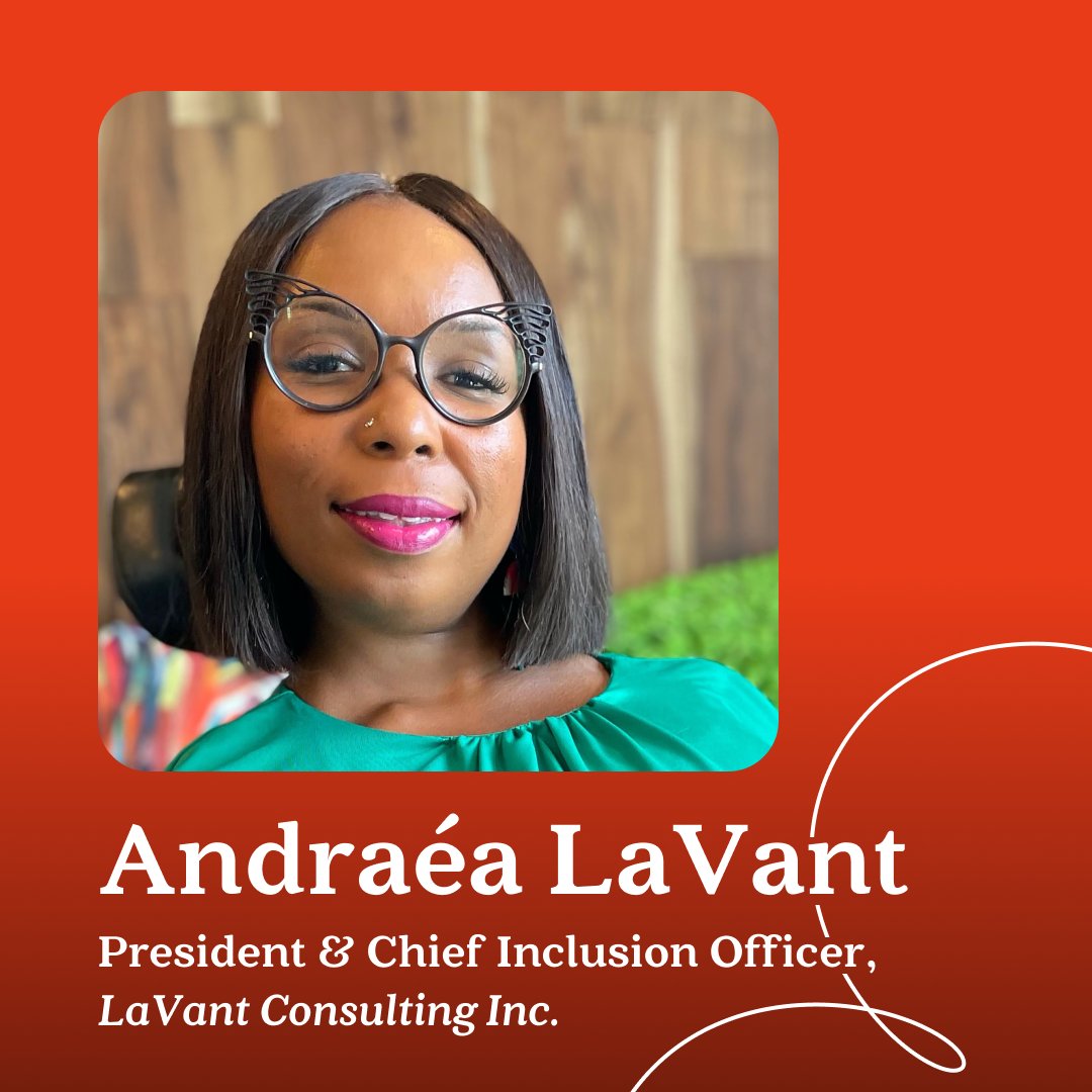 #2022USCOWNIT 🔊 — Andraéa LaVant (she/her) is a nationally and internationally sought-after disability inclusion expert. Andraéa founded LaVant Consulting, Inc., a social impact comms firm offering corporate development and content marketing for brands and nonprofits.