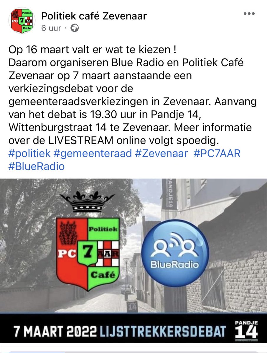 Politiek Café 7aar (@politiekcaf7aar) on Twitter photo 