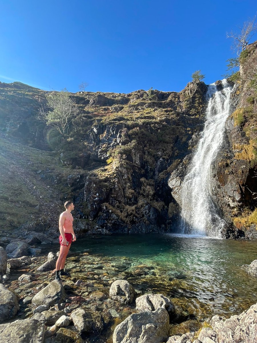 Beautiful hike today and finished with wild swim, #wildswimming #LakeDistrict #coldwaterthreapy