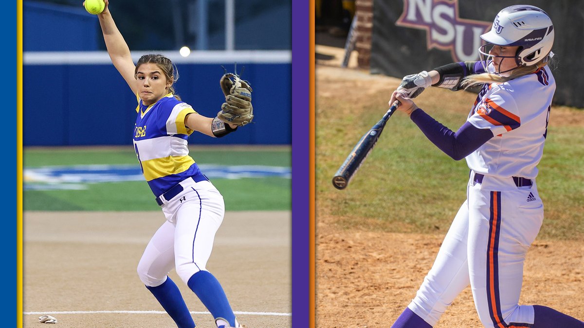 McNeese's Ashley Vallejo &amp; Northwestern State's Laney Roos named Southland 🥎 Players of the Week, presented by GEICO❗️

#SouthlandStrong💪 #GeauxPokes🤠 #ForkEm😈

📰- sland.social/SBPOW0301