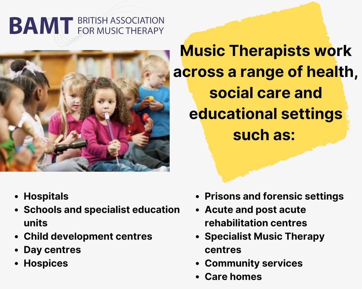SuzanneRastrick's tweet photo. Today we celebrate #MusicTherapists on #WorldMusicTherapyDay 💙
 
Music therapists are valued members of the #AHPCommunity bringing delivering positive outcomes for people across the life course in England
 
Join me in recognising our colleagues today🌟
 
@musictherapyuk @WeAHPs https://t.co/C7Np11sDfQ