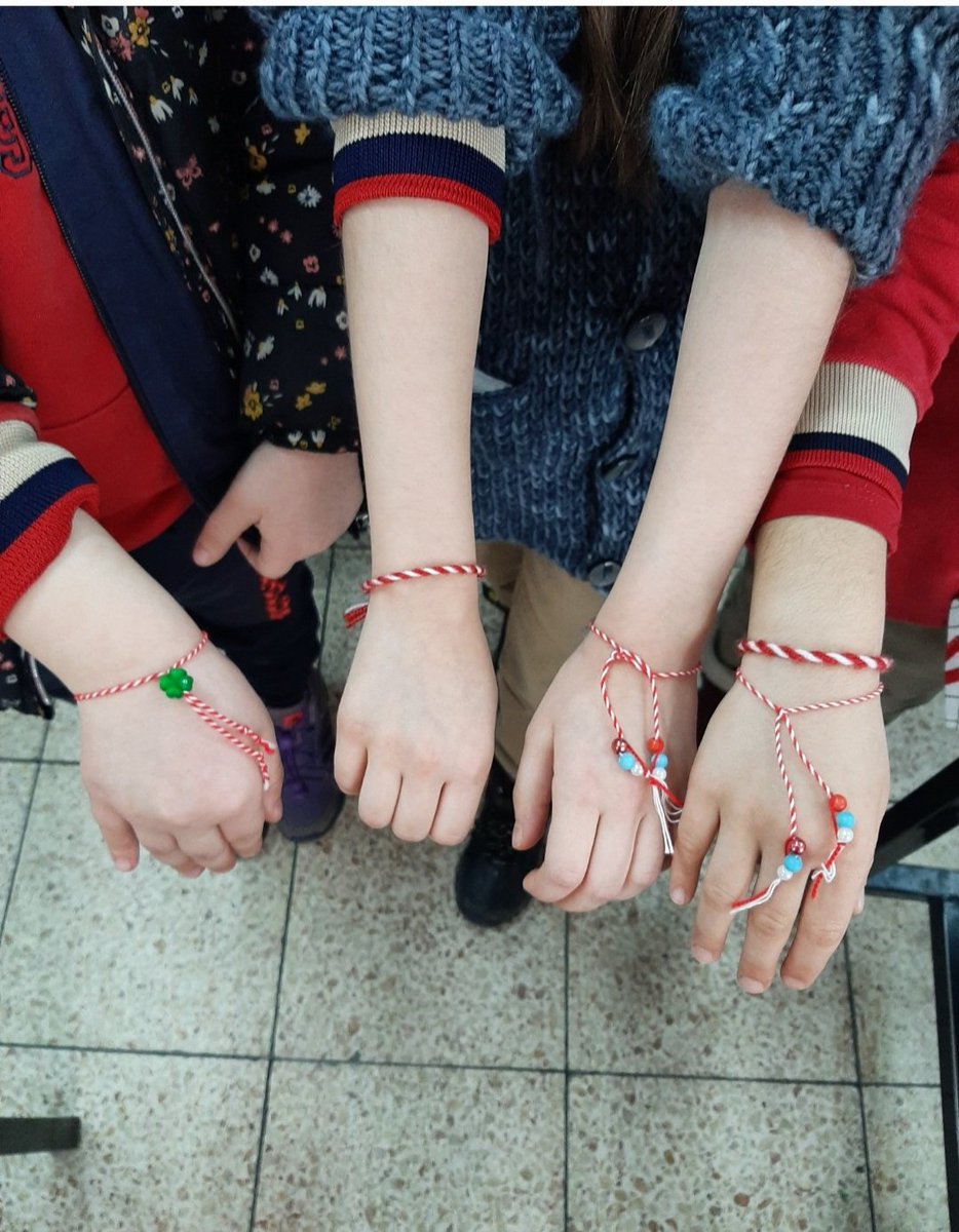 Ülkü TAŞKIRAN Kurtuluş İlkokulu Redu Reuse Recycle etwinning project March 1 Martisoare(Marteniçka)