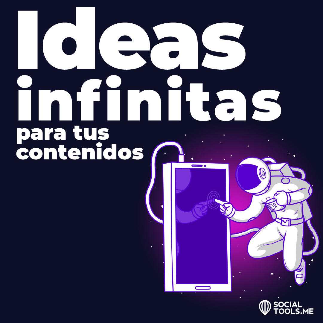 SocialToolsES's tweet photo. Mantenerte activo es el mejor camino para generar ideas de contenidos en redes sociales. 🚀 https://t.co/sOltJbuKW1