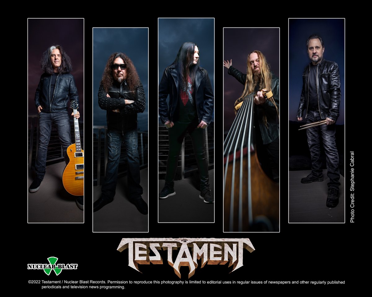 TESTAMENT ANNOUNCES NEW DRUMMER! We're very excited to welcome back one of the greatest drummers in heavy metal... @TheDaveLombardo! See testamentlegions.com for full statement!