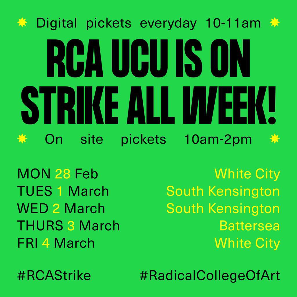 TOMORROW IS WEDNESDAY 
WE’RE ON STRIKE 🔥🔥🔥