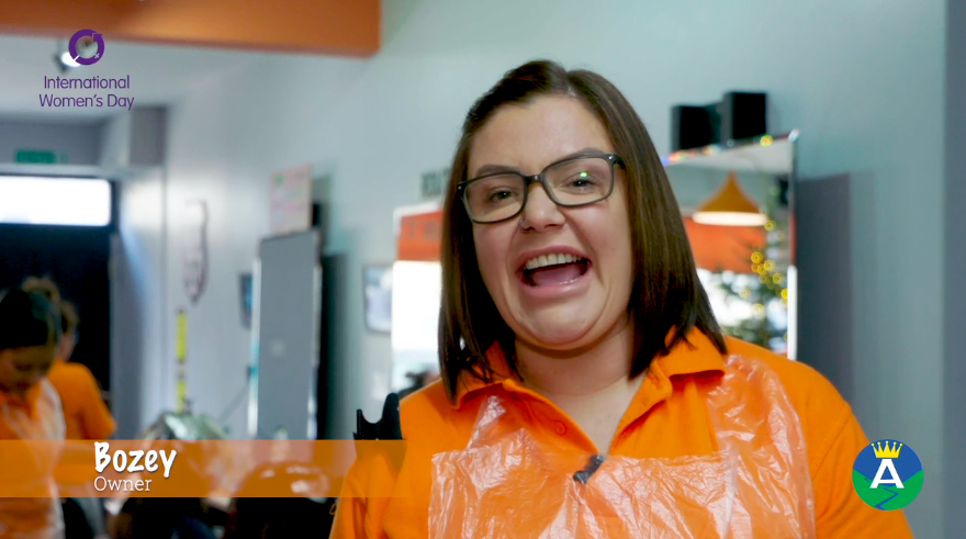 OurAberdareBID's tweet photo. Continuing our celebration of #internationalwomensday #IWD2022, here's Bozey, another #ouraberdarebid levy member who runs Route 66 Hair Specialists in Whitcombe Street, #Aberdare #supportlocalbusiness #supportsmallbusiness #shoplocal #shoplocalrct
https://t.co/KwjzlQo6HV https://t.co/3tgS9Z6gIt