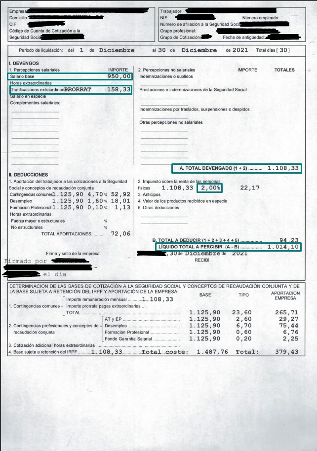 AbogadosGaia's tweet photo. Probablemente más del 80% de los españoles no saben leer una nómina. Vamos a explicar rápidamente todo lo que debemos saber. 🧵 https://t.co/GUYk1miPan