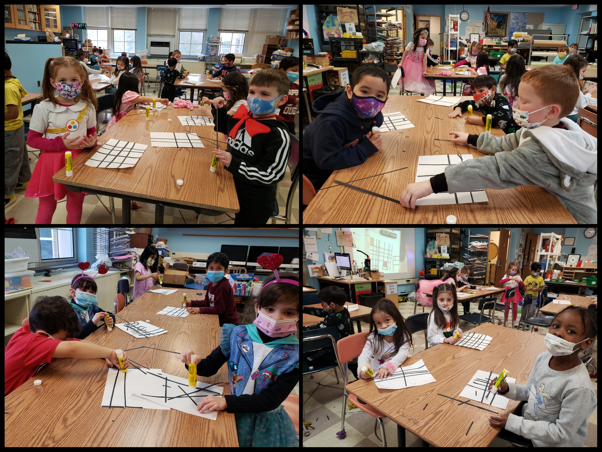 Cherry Lane Art Room on Twitter "Kindergarten Art Scholars preparing