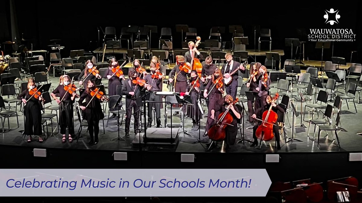 We’re proud of our music programs, which include band, choir, chanteurs, orchestra, digital music production, jazz ensemble & more. We’re thrilled to celebrate Music in Our Schools Month & showcase all the opportunities available to students! #TosaProud 🎶