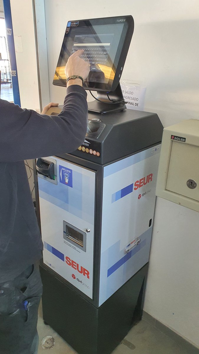 binsoft_ca's tweet photo. SEUR s'uneix a les empreses que volen total seguretat amb els cobraments d'efectiu i que volen reduir el temps d'arqueig diari i reduir les pèrdues desconegudes. Ara més que mai el #cobrament en #efectiu és 100% segur https://t.co/kwARU7WrpY