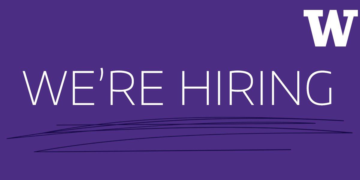We're hiring 1-2 Assistant/Associate Teaching Professors to join our growing faculty. We welcome applicants committed to diversity, equity, and inclusion from a variety of academic and industry backgrounds related to the HCDE curriculum. Spread the word! hcde.uw.edu/employment