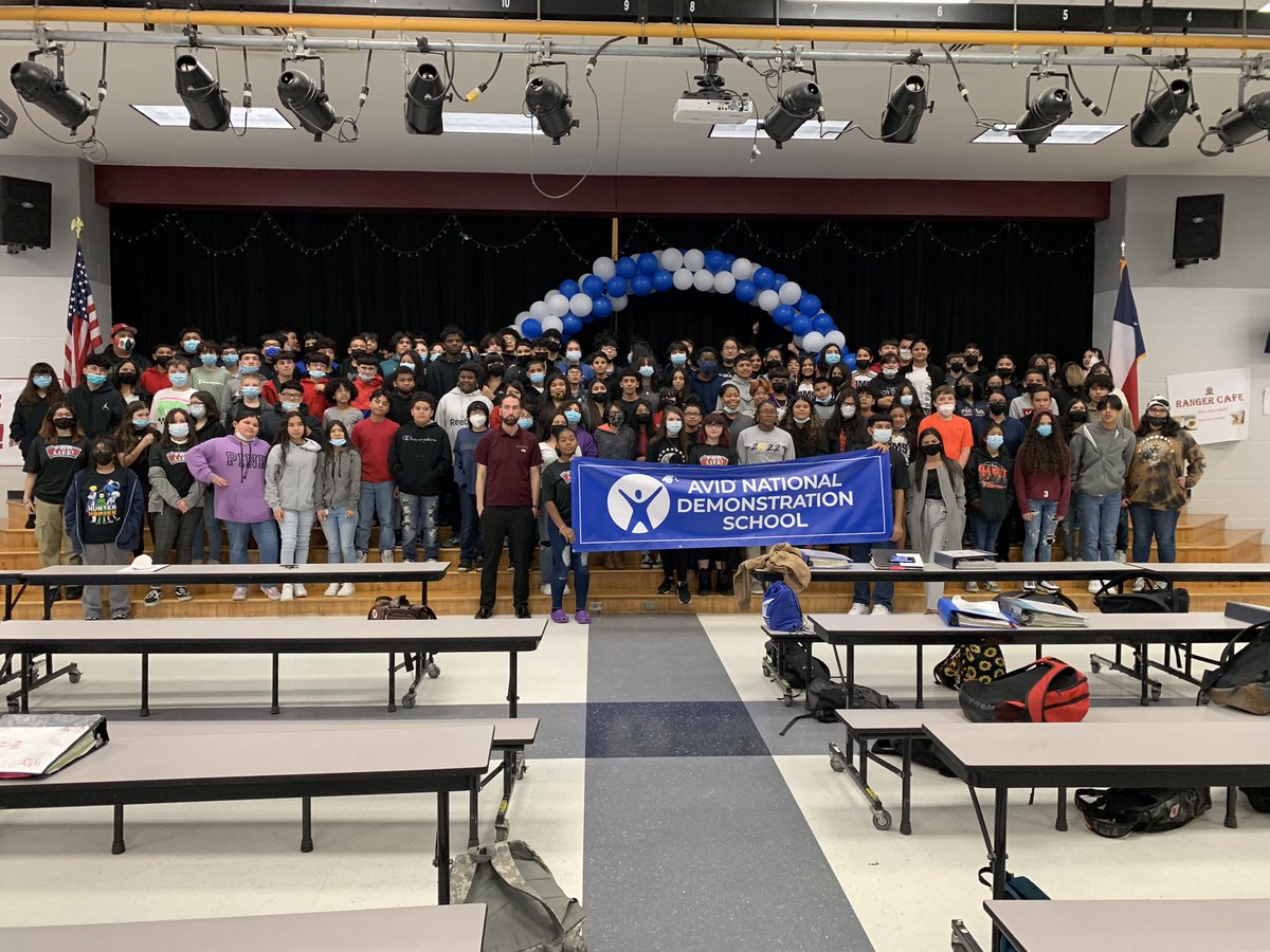 shellane1982's tweet image. Congratulations to the newest AVID National Demonstration School!!! @BelindaAguilar_ @dmsrangers_avid