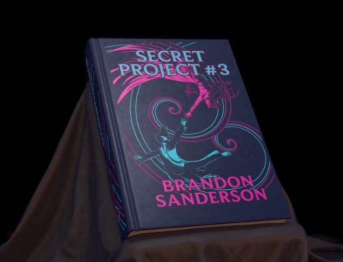 New Book Release: Secret Project #3 by Brandon Sanderson