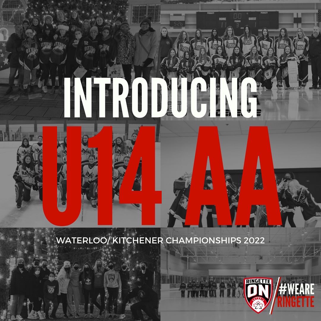 RingetteOntario's tweet photo. #WeAreRingette | Ringette Ontario would like to introduce you to our talented group of U14 AA teams.

@Barrie_Ringette | @OttawaRingette1 | @GcraDevils | @KRAWildcats | @MRAringette | @NepeanRingette | @oshawastorm | @richringette | @WestOttawaWild https://t.co/vQeO8V5x7Z