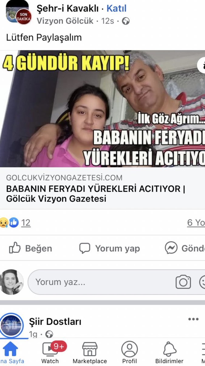 Rabbim sen ailesine kavuştur,biz yaşadık başka aileler yaşamasın🤲🏻<a href="/KadinCinayeti/">Kadın Cinayetlerini Durduracağız Platformu</a> @kadinmeclisleri <a href="/cocukvakfi/">Çocuk Vakfı</a> <a href="/kocaelibld/">Kocaeli Büyükşehir</a> <a href="/dilber_tweet/">Dilber</a>