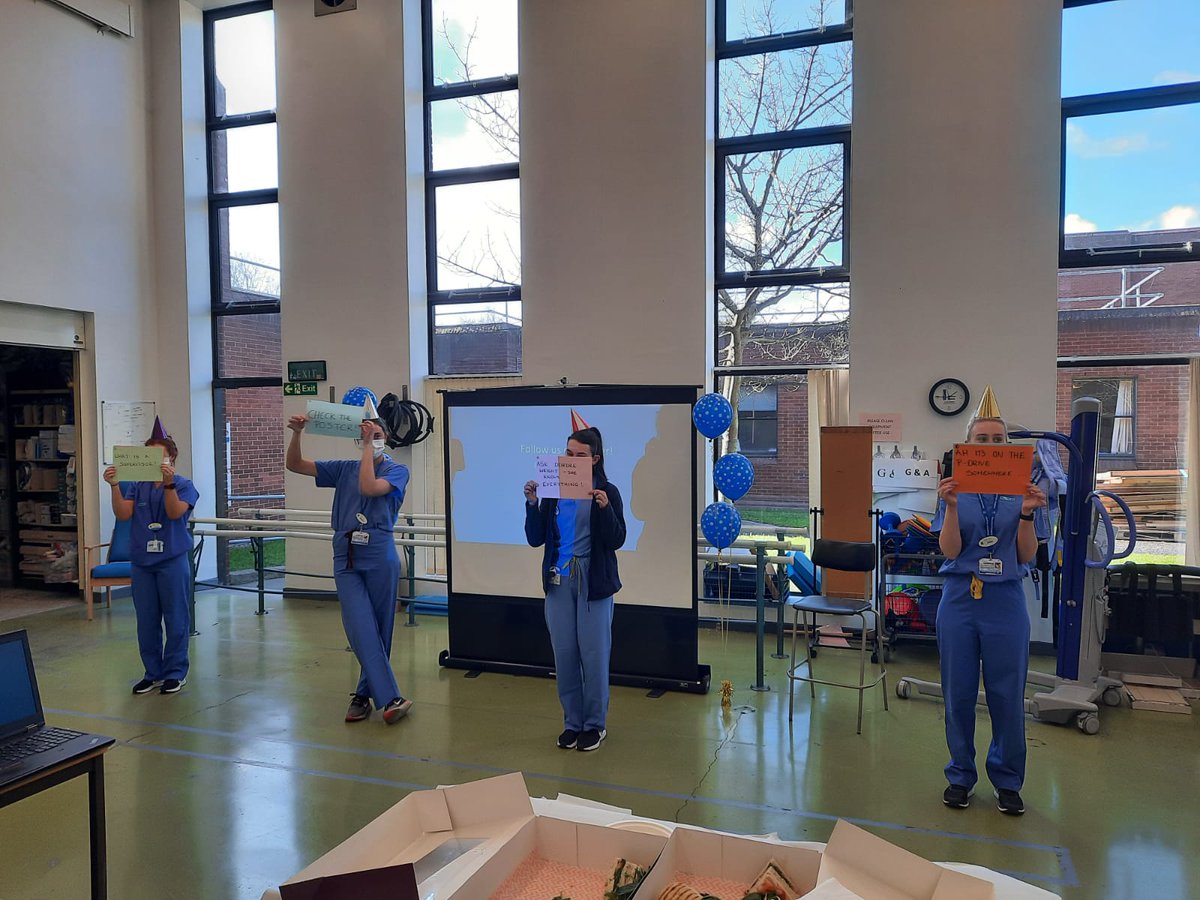 Beaumont Hospital Physio Department CPD tweet media