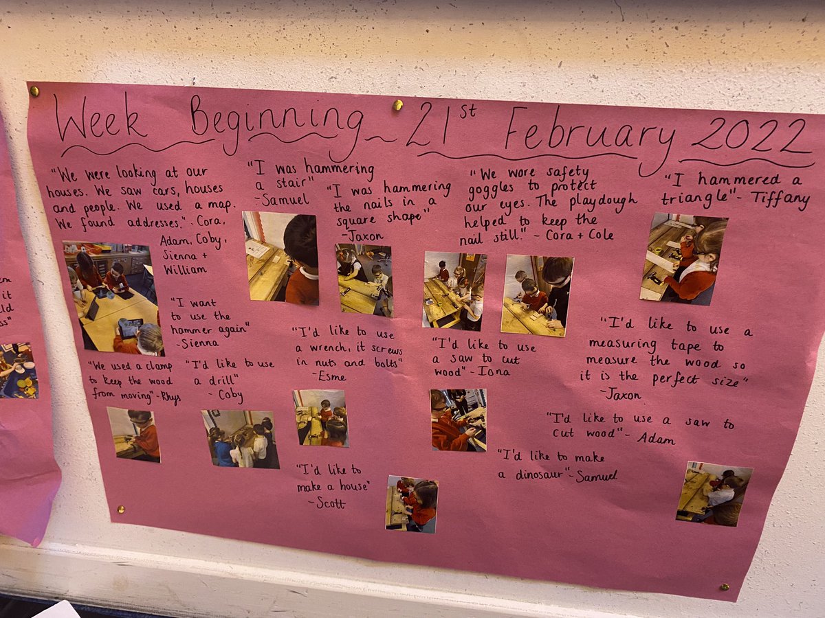 RAiSE_falkirk's tweet photo. Another great afternoon in @BankierPrimary P1. This afternoon we introduced the hand drills to make holes in our wood. The pupils remembered all the safety points from last week too ⭐️⭐️⭐️ @MrsAChok @MissRCallaghan #WonderfulWoodworkinPrimaries #falkirkSTEMpire https://t.co/NsrDXguiF6
