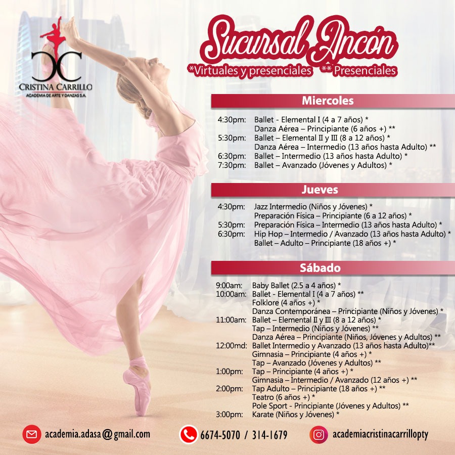 AcademiaAdasa's tweet photo. 🏆💪 CURSO REGULAR 2022 -⏱️ INICIO: MIÉRCOLES 3 MARZO⏱️ ¡CLASES PRESENCIALES Y VIRTUALES - SUCURSAL BELLA VISTA y SUCURSAL ANCÓN! 💪🏆 

💫CONTAMOS CON EL MEJOR PERSONAL DOCENTE PARA LA FORMACIÓN PROFESIONAL💫
 Inscripciones al 📳66745070 https://t.co/jcKiEJmvFv