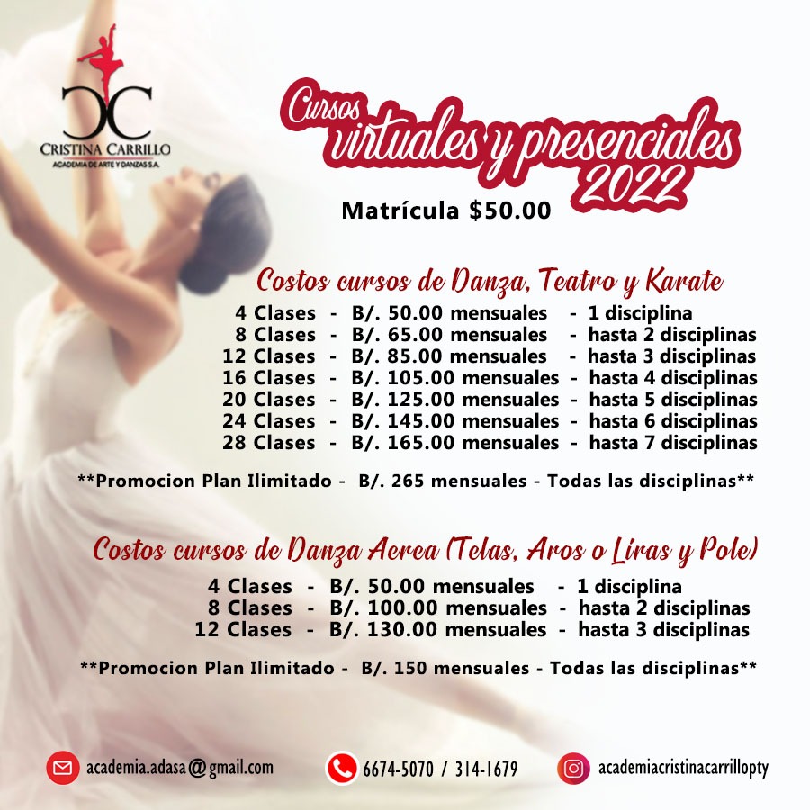 AcademiaAdasa's tweet photo. 🏆💪 CURSO REGULAR 2022 -⏱️ INICIO: MIÉRCOLES 3 MARZO⏱️ ¡CLASES PRESENCIALES Y VIRTUALES - SUCURSAL BELLA VISTA y SUCURSAL ANCÓN! 💪🏆 

💫CONTAMOS CON EL MEJOR PERSONAL DOCENTE PARA LA FORMACIÓN PROFESIONAL💫
 Inscripciones al 📳66745070 https://t.co/jcKiEJmvFv