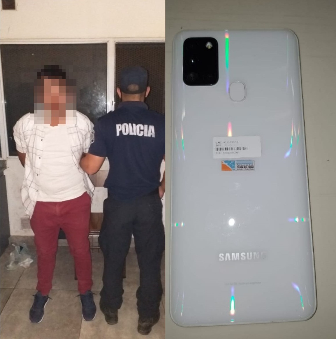 Sustrajo un celular y lo publicó a la venta en Facebook

Un sujeto de 32 años fue aprehendido por la Policía tras hurtar un teléfono Samsung A50 del interior del habitáculo de un auto estacionado en calle Avellaneda.
eltiempodepergamino.com/16189-policial…