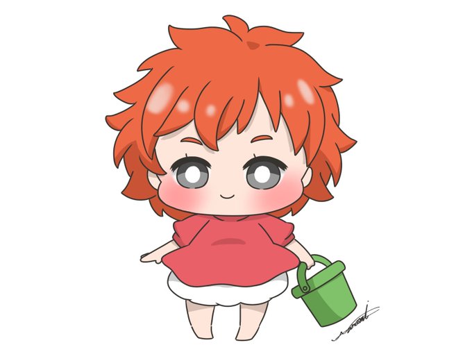崖の上のポニョのtwitterイラスト検索結果