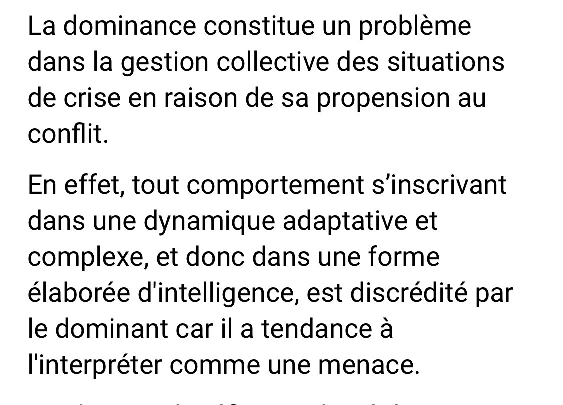 #dominance #entreprise #naturehumaine #facteurhumain #conflit