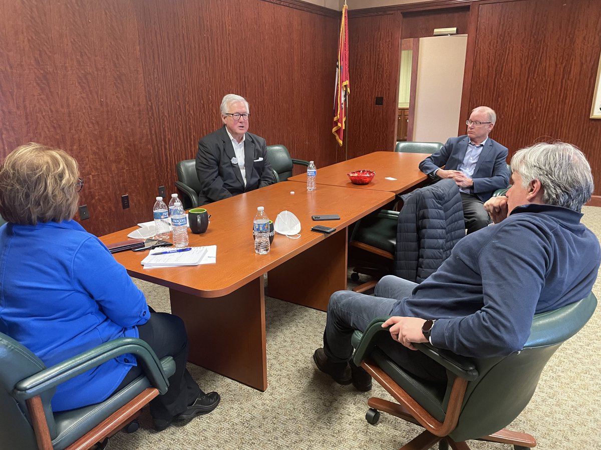 _LucaZanotti's tweet photo. Glad to be back in Hickman, AR, where we are busy scaling up activity at our welded mill #TenarisHickman.  Kicking off the week meeting with Blytheville Mayor James Sanders, Mississippi County Judge John Nelson and members of the Great River Economic Development Foundation. https://t.co/pXOhcD297X