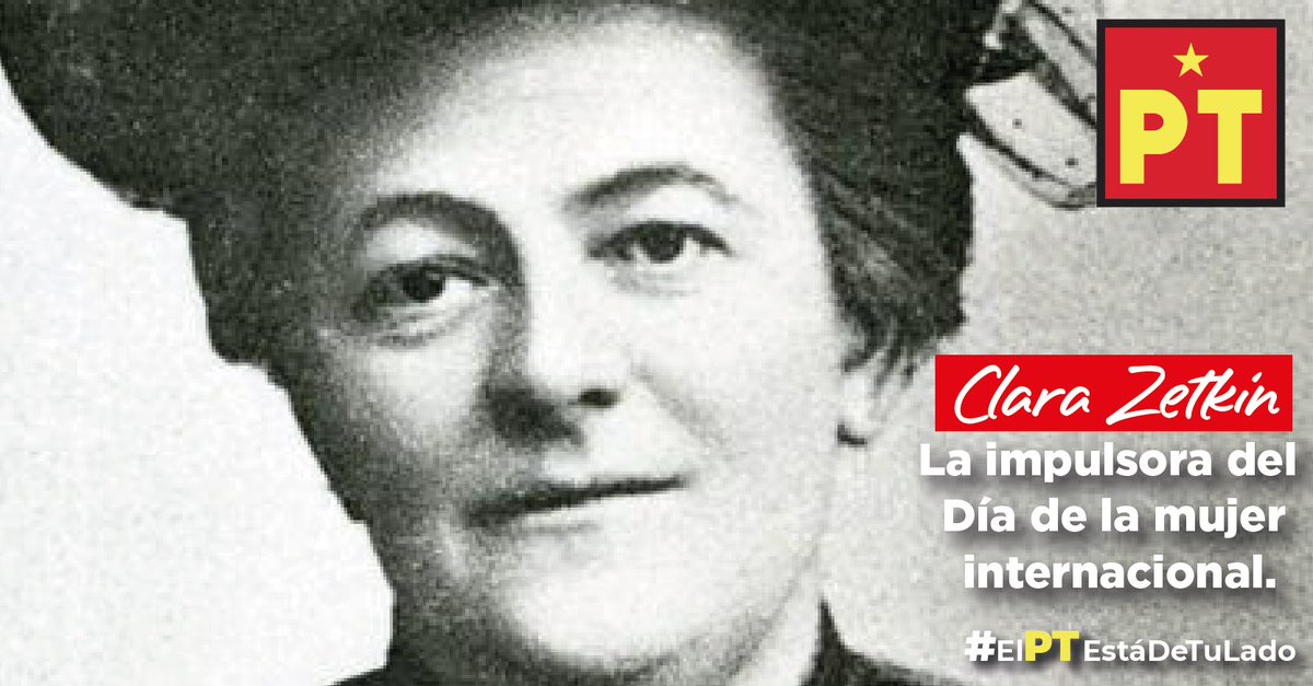 PT_Edomex_'s tweet photo. La comunista alemana Clara Zetkin, una mujer que pasaría a la historia como la impulsora del día internacional de la mujer.
#ElPTEstáDeTuLado #SomosPT https://t.co/eGte74UnXQ