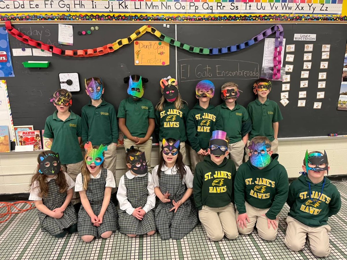 AtownDioceseEDU's tweet photo. Today has a number of names: "Fastnacht Day", "Fat Tuesday", "Shrove Tuesday" but they all mean some delicious treats and fun for our #saintsandscholars as they celebrate the last day before the beginning of Lent tomorrow! #safepresentgrowing #Lent https://t.co/vJ7xi6s3Fx