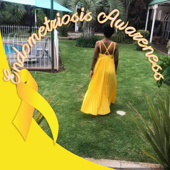 QHAWEKAZI_FOUND's tweet photo. 💛🎗The month of March is endometriosis Awareness month and we stand in solidarity with our Endo sister(@NkoliswaVuyo) in breaking the social stigma attached to Endometriosis💛💛
#endometriosisawareness 
#endometriosis 
#EndometriosisActionMonth 
#Endome https://t.co/jjZMlESmSR