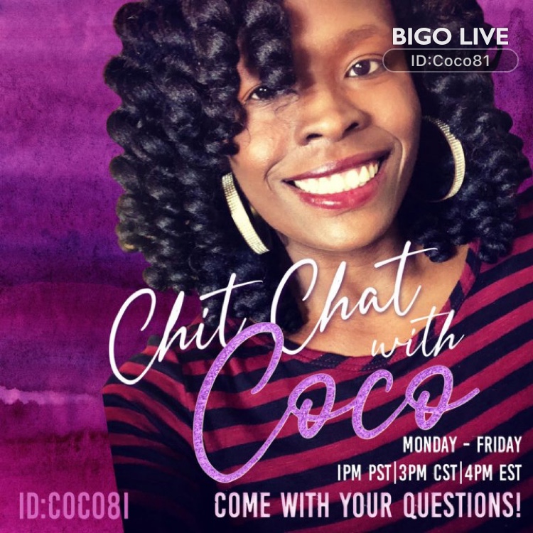 foxyrabbitred's tweet photo. Come and see #support Chit Chat with Coco streaming live on #BIGOLIVE and make new friends! 
https://t.co/4du8U2qLTv https://t.co/m8Y1sOGriA