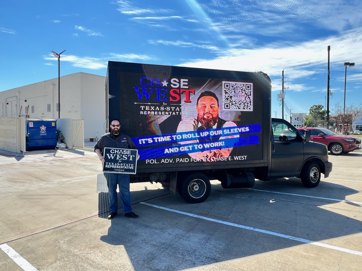 WestforTX's tweet photo. Everything's bigger in Texas HD132. Vote for @WestforTX
#Primary #WESTforTX #StandUp https://t.co/4N04Sn1nUo