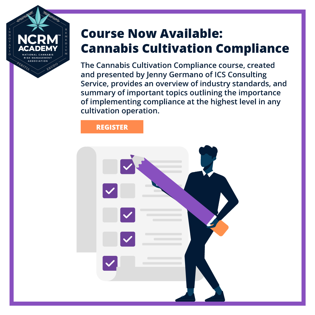 TheNCRMA's tweet photo. We have a new course available at NCRM Academy! CANNABIS CULTIVATION COMPLIANCE 📔🍃 

Register 👇
https://t.co/yNJZ0UgPAZ

#cannabiscommunity #cannabiscultivation #cannabiscompliance #cannabiseducation #cannabiscourse #cannabisindustry https://t.co/r4sZUSWtcY
