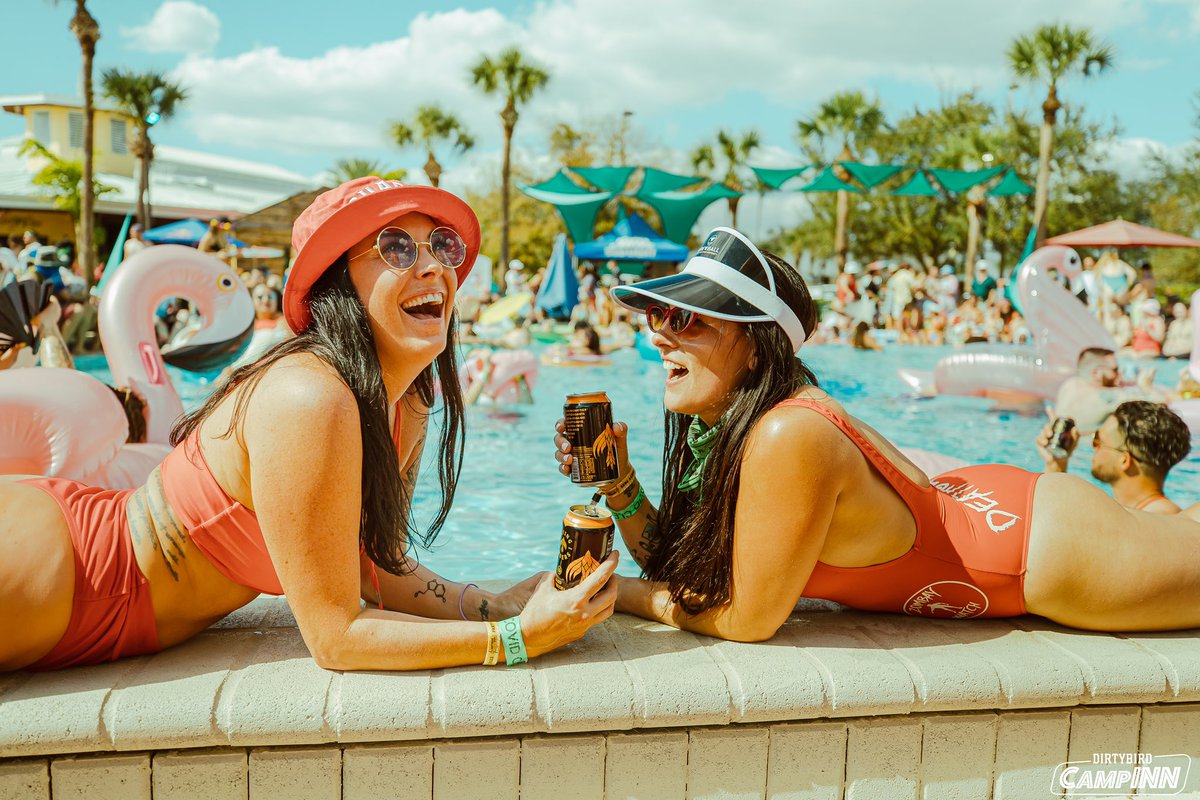 This time yesterday we were poolside sippin’ <a href="/CamplNN/">Dirtybird CampINN</a> 🍹