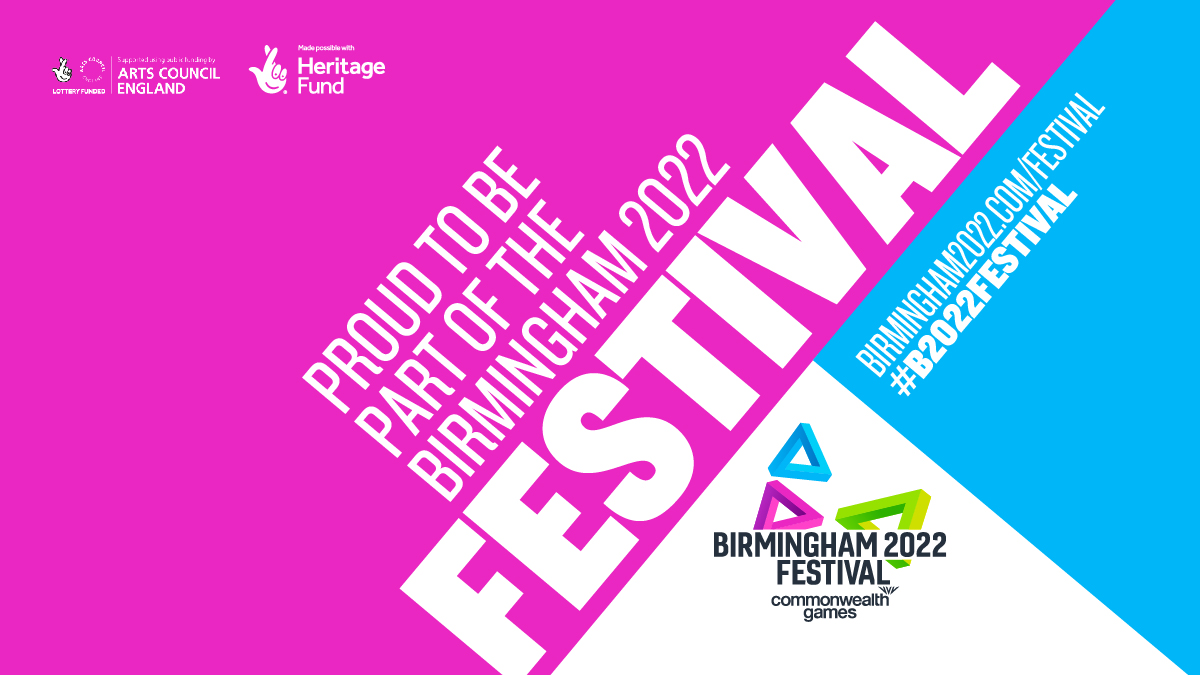 We're thrilled to announce that we'll be part of the Birmingham 2022 Festival, engaging schools around a "Culture in Common" theme covering performance poetry, dance, visual art, music, street theatre &amp; photography. We're looking forward to telling you more soon! #B2022Festival