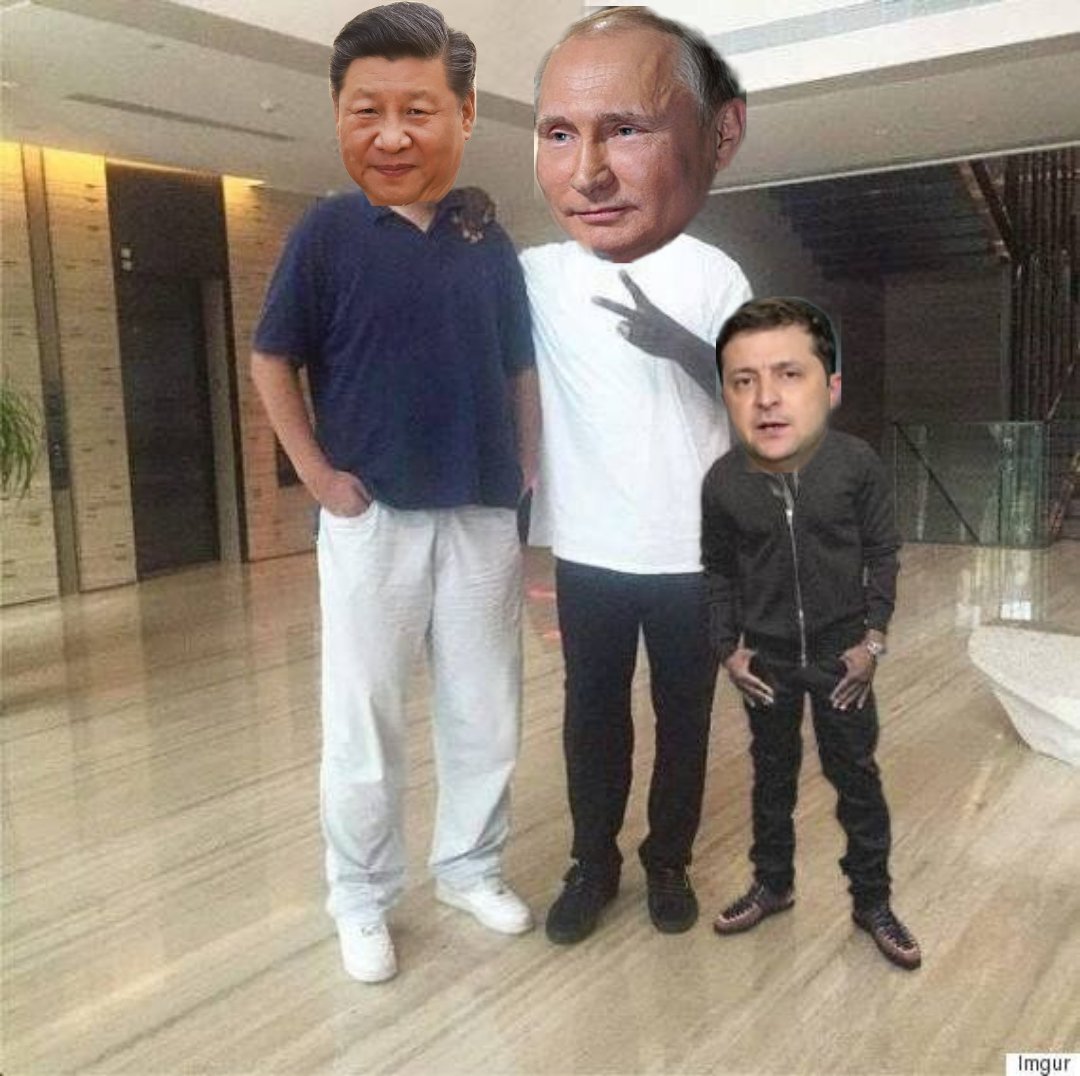 DaGuy98's tweet photo. #Ukraine #Russia #China #Putin #XiJinping #Zelensky https://t.co/ci2QwxfH0H