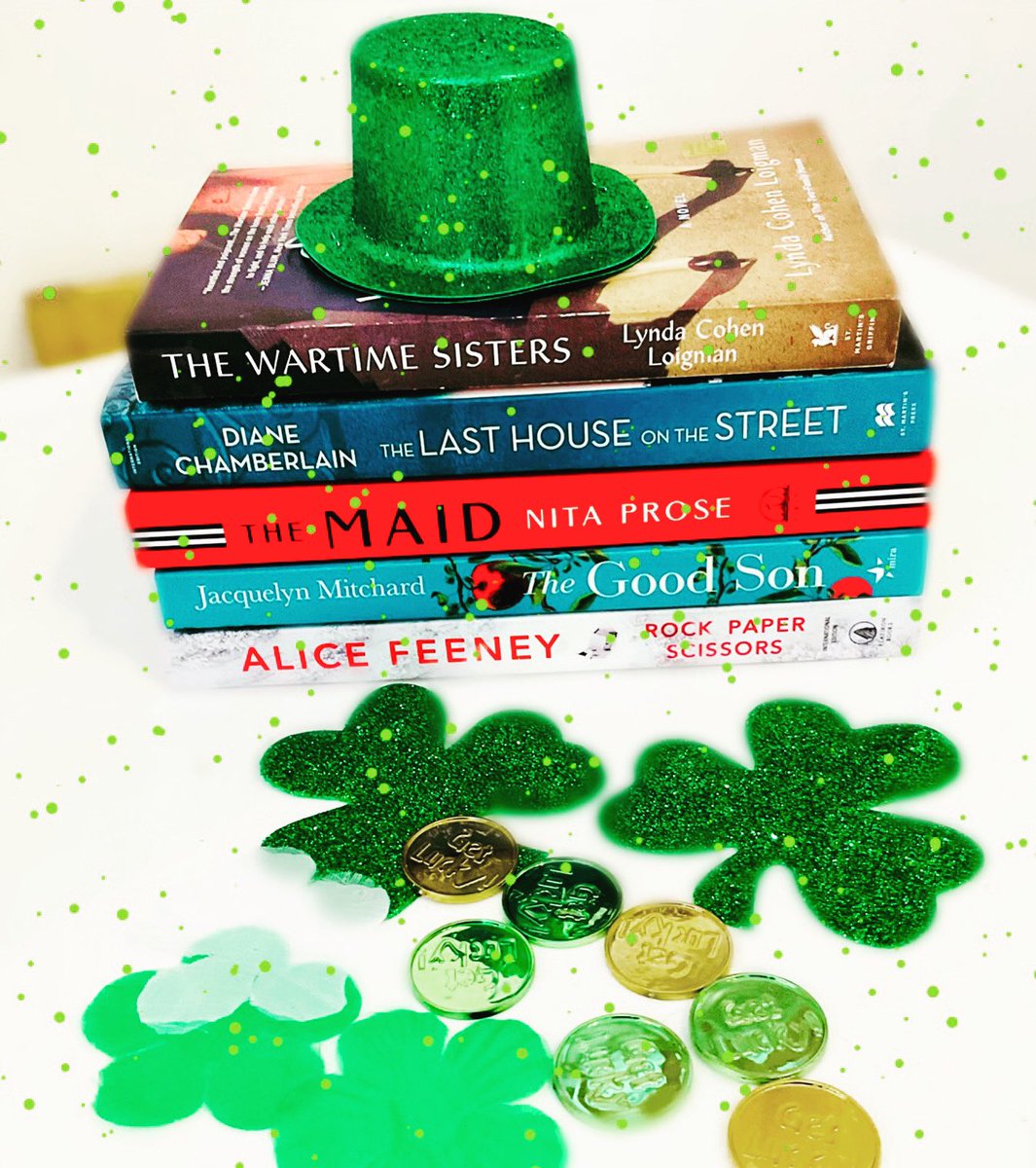 Milsbusyreading's tweet photo. February wrap up bookworms. Happy March 1st 🍀🌈 https://t.co/fjCzoGcZ4i
