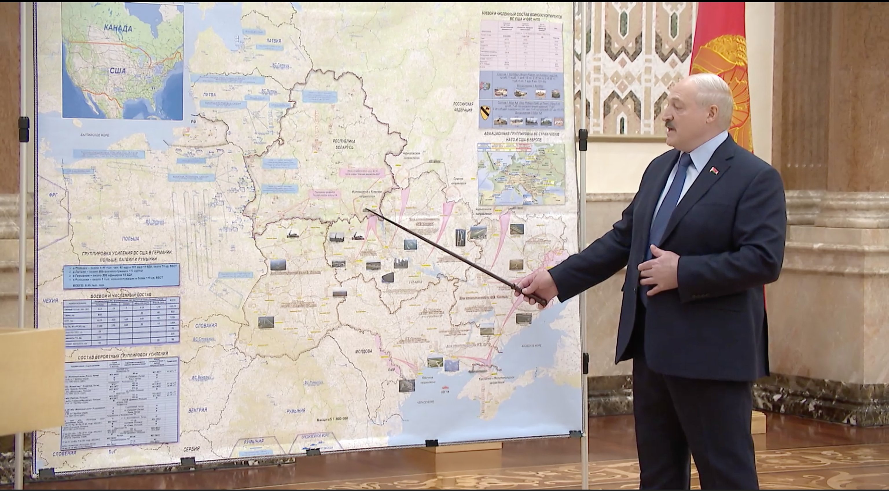 Россия 1 в беларуси. План нападения на Беларусь Лукашенко. Карта Лукашенко на Совбезе. Лукашенко показывает карту.