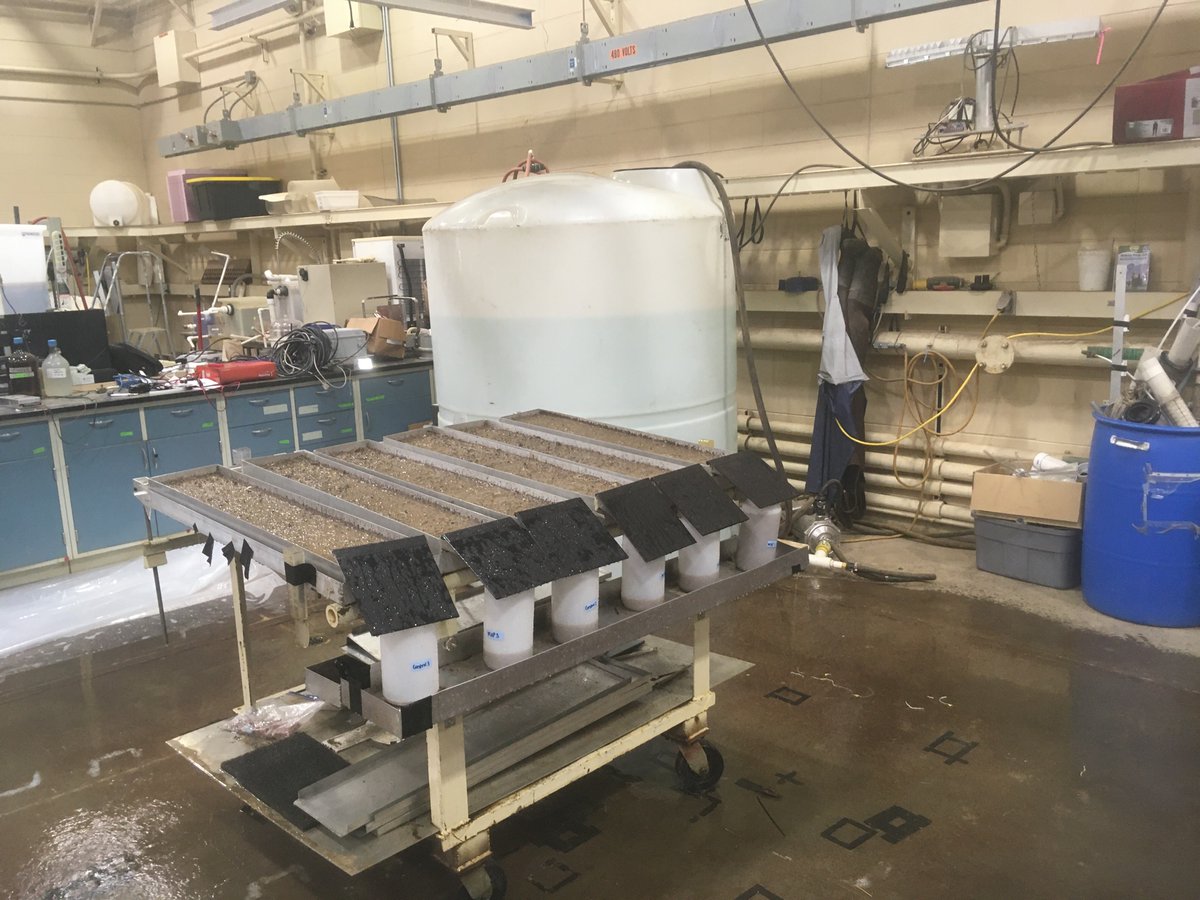 Making in rain again today at #NSERL