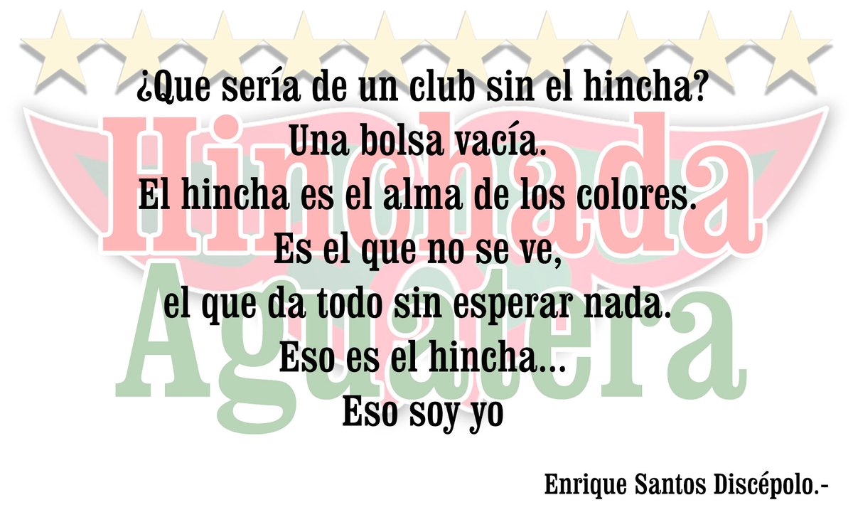 Hinchada Aguatera tweet media