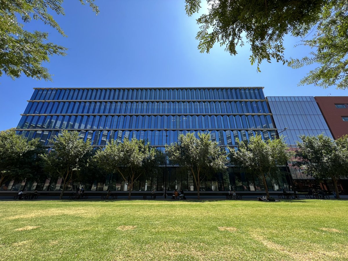 Nice weather, nice campus <a href="/UniofAdelaide/">Uni of Adelaide</a> 

(Just out of frame: work waiting for me to finish lunch)