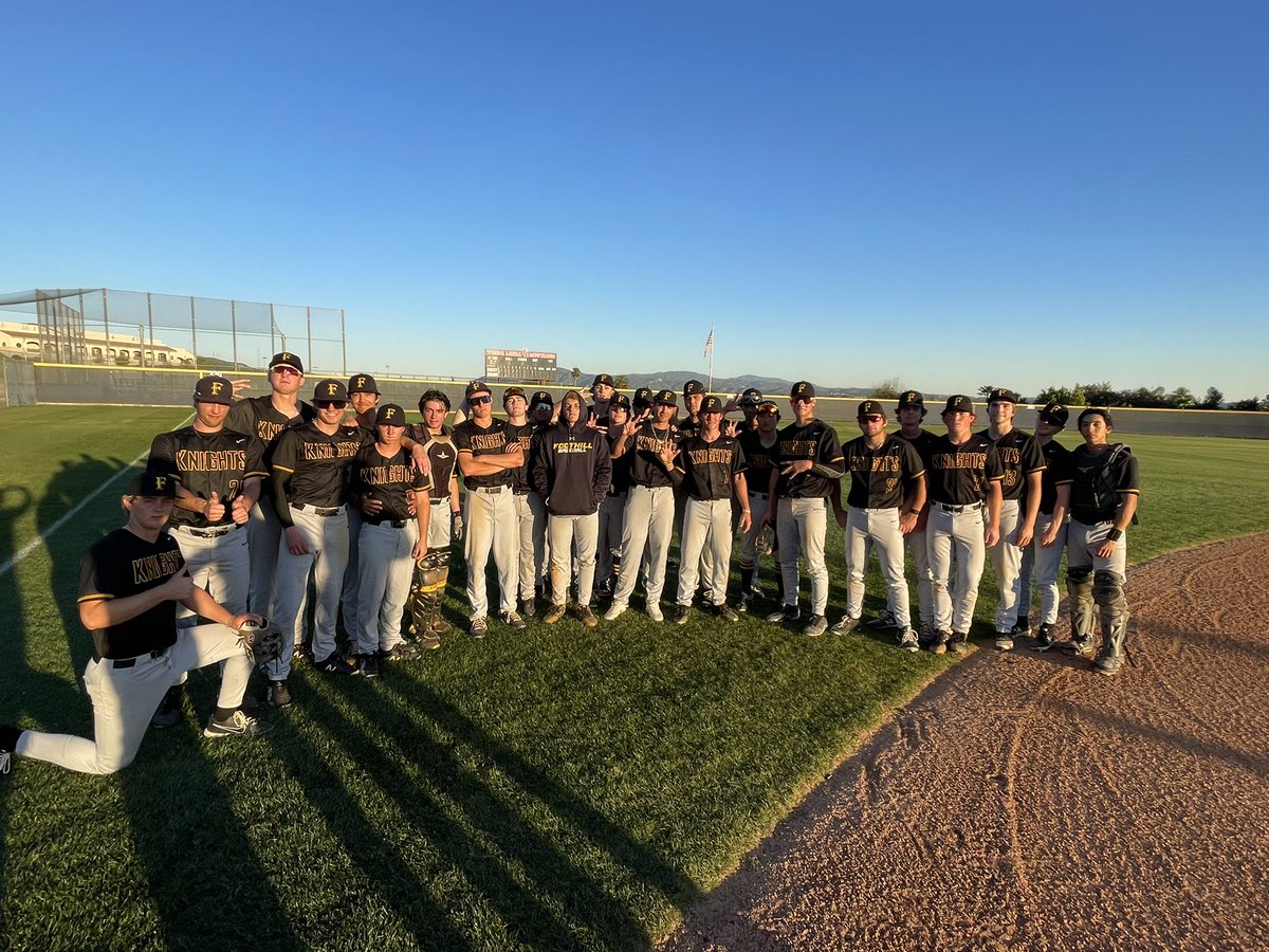 Foothill Baseball (@foothillbasebal) on Twitter photo The Knights start Century Conference play with a win over Yorba Linda 7-4 to improve to 4-3. Andrew Parker spins another gem for his third win.
<a href="/AustinOvern/">Austin Overn</a> 1-3 2R 3 SB
<a href="/GrantTjohnson/">Grant Johnson</a> 2-3 2RBI
<a href="/AndrewHarbour25/">Andrew Harbour</a> 1-2 2RBI
W: <a href="/__andrewparker/">Andrew Parker</a> 6IP 4ER 0BB 6K
SV: <a href="/TyCowley2/">Ty Cowley</a> IP 0ER 1K The Knights start Century Conference play with a win over Yorba Linda 7-4 to improve to 4-3. Andrew Parker spins another gem for his third win.
<a href="/AustinOvern/">Austin Overn</a> 1-3 2R 3 SB
<a href="/GrantTjohnson/">Grant Johnson</a> 2-3 2RBI
<a href="/AndrewHarbour25/">Andrew Harbour</a> 1-2 2RBI
W: <a href="/__andrewparker/">Andrew Parker</a> 6IP 4ER 0BB 6K
SV: <a href="/TyCowley2/">Ty Cowley</a> IP 0ER 1K