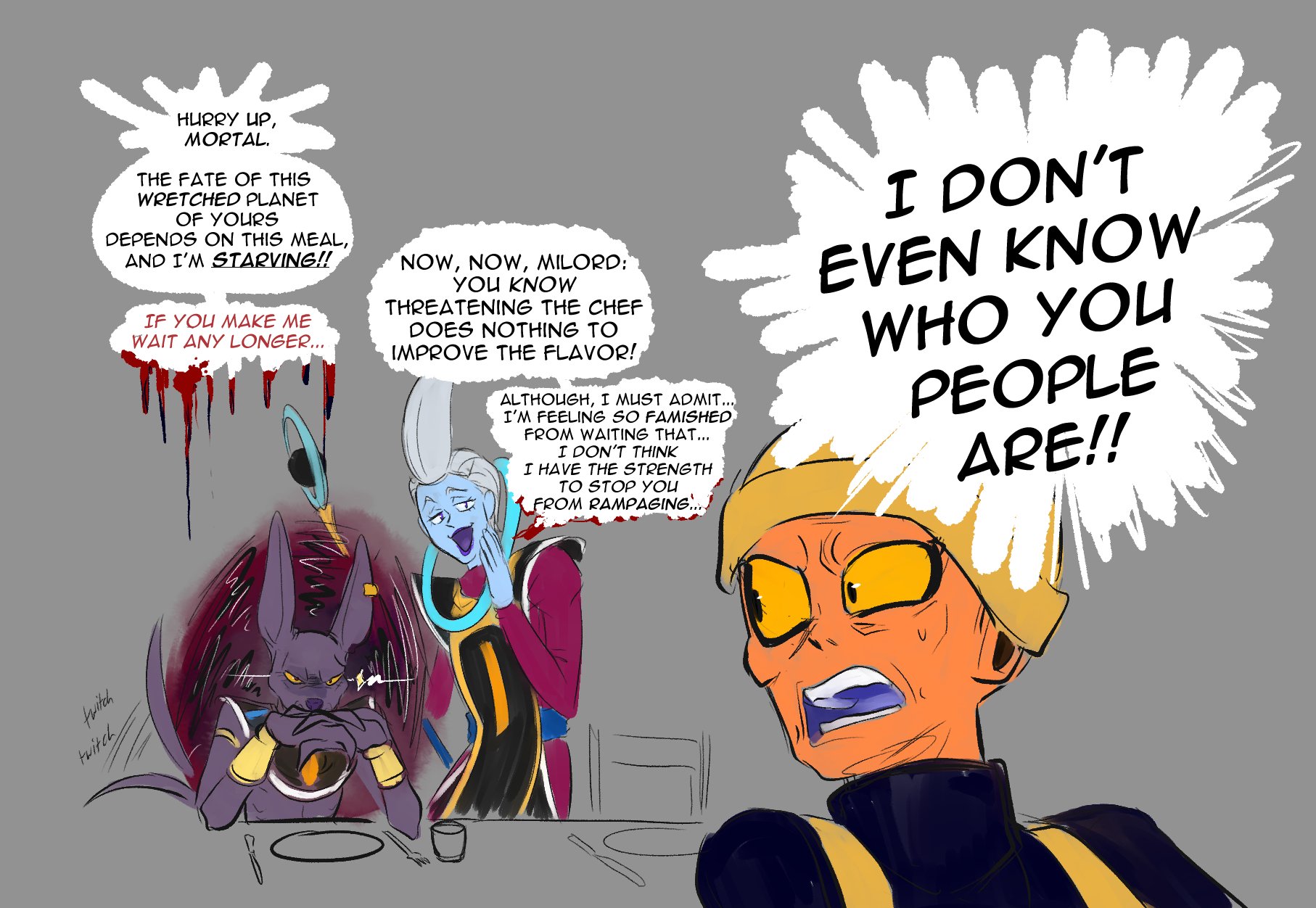 fiore on Twitter "last movie Beerus did nothing cause he was babysitting, this time it's gonna