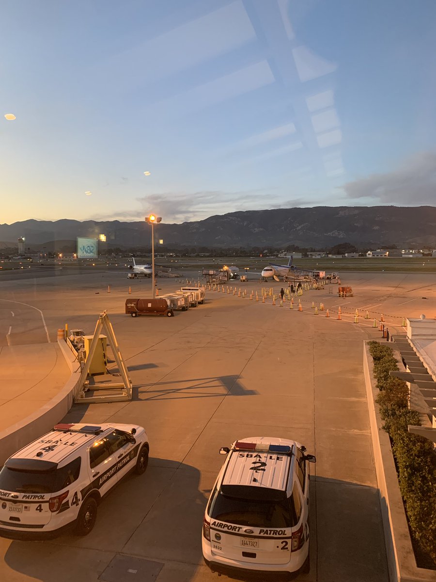 Santa Barbara airport is an absolute gem.