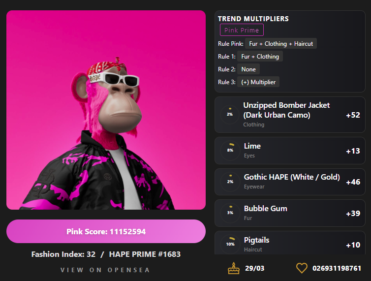 MoerBerTV's tweet photo. AIN'T NO WAY! We out hereeee! Number 32 of the Pink Squad where y'all at!! @HAPEsocial @DigimentalLDN #hapegang #hapenation https://t.co/xsS0Qfmgqw