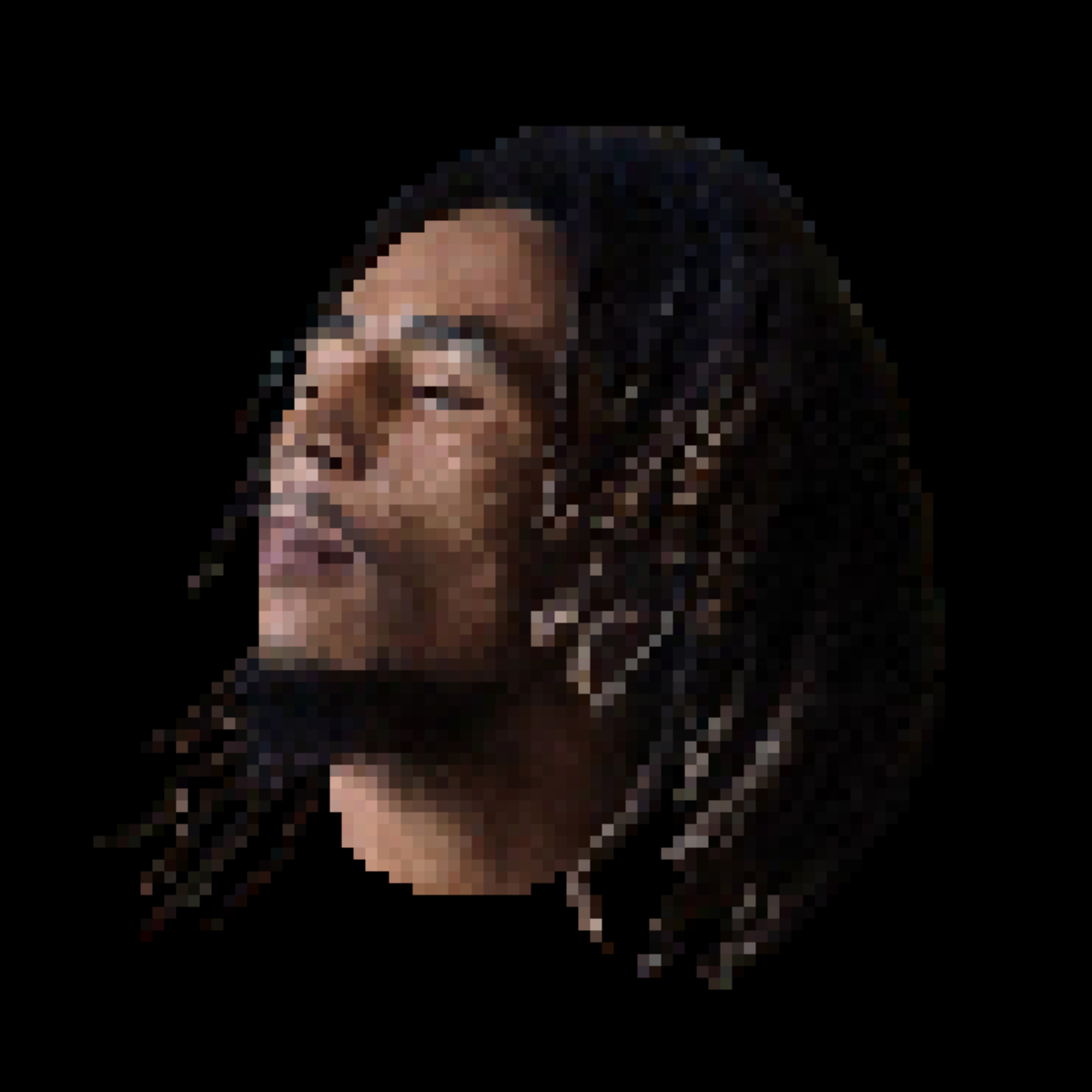 Pixzleye's tweet photo. BOB #1 on @opensea 

Made with 3393 individually colored and placed pixels.

https://t.co/xLfoDnz5Qk

#NFTcommunity #NFTartist #pixelartwork #bobmarley https://t.co/MUiJ3FMC6D