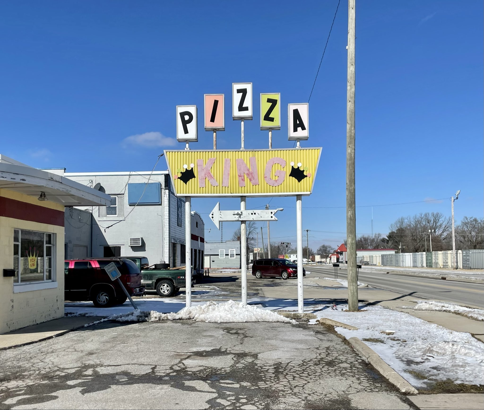 Midwest Modern on Twitter "Pizza King Marion, IN…