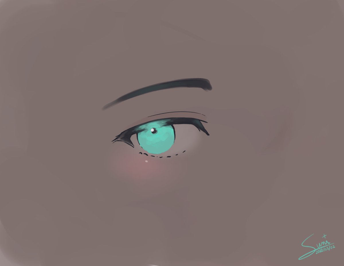 Soru_uni's tweet photo. 目
#イラスト #絵　#目　#illust #Eye #turquoise https://t.co/XavgeW9h7G